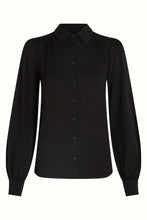 Laden Sie das Bild in den Galerie-Viewer, Bluse King Louie, Style:Carina Blouse Viscose Light, Farbe: 001-black *New in*
