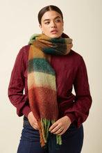 Laden Sie das Bild in den Galerie-Viewer, Schal King Louie, Style: Check Scarf Multi, Farbe: Pine Green, *New in*

