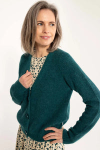 Strickjacke Danefae, Style: Danadorable Alpaca Cardigan, Farbe: 4249 Dark Slate, *Sale*