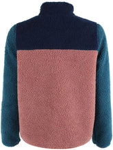Laden Sie das Bild in den Galerie-Viewer, Jacke Danefae, Style: Danebirk Fleece Zip-Up Farbe: Dk Navy/Dk Slate/Rose Beige/Dk Brick *New in*
