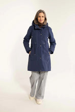 Laden Sie das Bild in den Galerie-Viewer, Wintermantel Danefae, Style: Danenora Winter Parka, Farbe: 3954 Grey Marine, *New in
