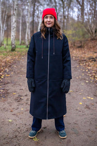 Mantel Danefae, Style: Daneroyal Winter Coat Black, Farbe: black *New in*