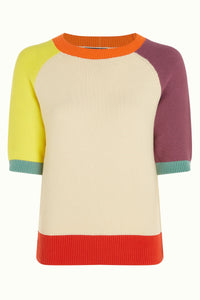 Pullover King Louie, Style: Faye Top Syd Stripe, Farbe: 072 Cream, *New in*