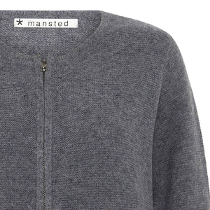 Pulloverjacke *mansted, Style: Gertrude, Farbe: Mercury, *New in*