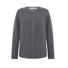 Laden Sie das Bild in den Galerie-Viewer, Pulloverjacke *mansted, Style: Gertrude, Farbe: Mercury, *New in*
