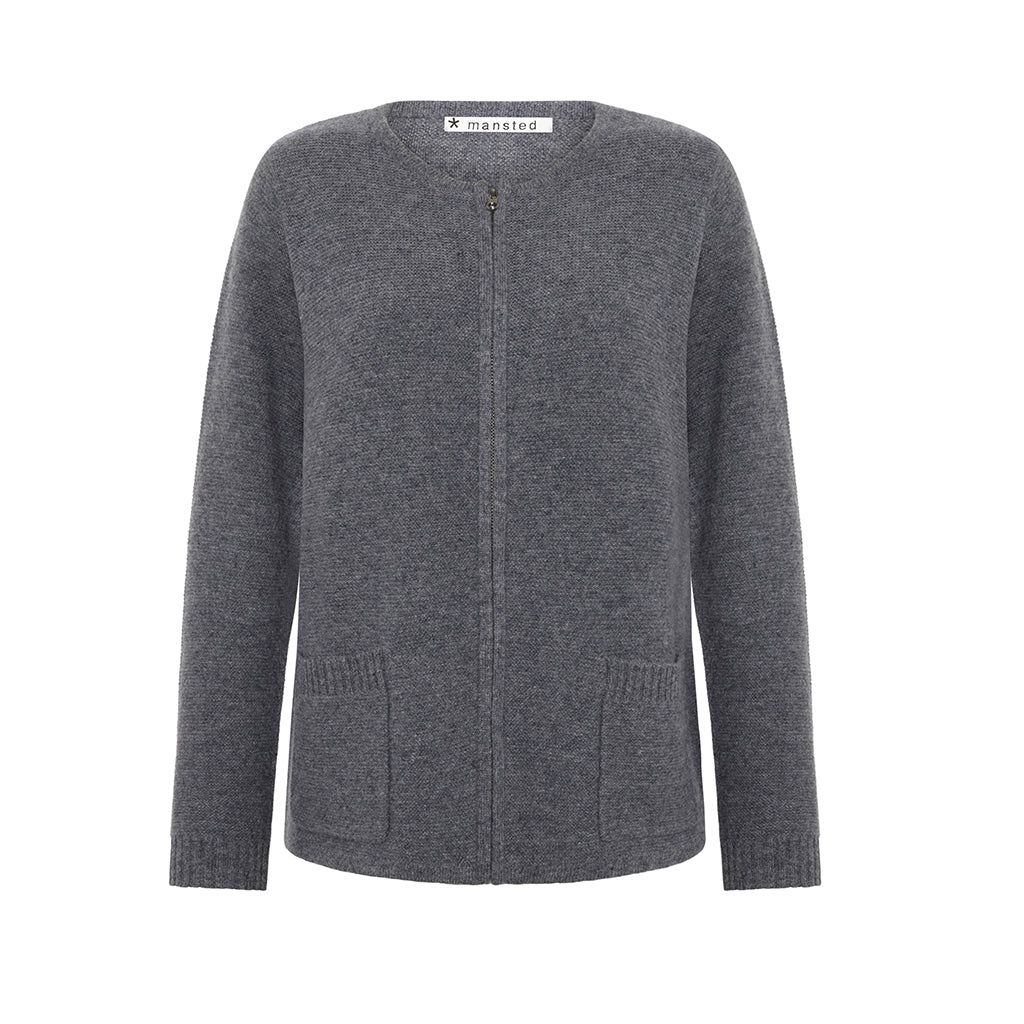 Pulloverjacke *mansted, Style: Gertrude, Farbe: Mercury, *New in*
