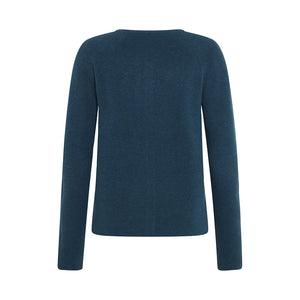 Strickjacke *mansted, Style: Ivory, Farbe: Dark Aqua, *New in*