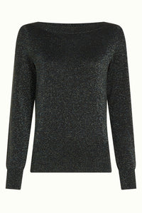 Pullover King Louie, Style: Ivy Top Lapis; Farbe 001 - black, *New in*