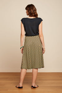 Rock King Louie, Style: Juno Skirt Indy, Farbe: Delphinium Green, *New in*
