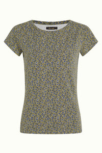 Shirt King Louie, Style: Lili Tee Marceline, Farbe: Curry Yellow, *New in*