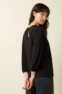 Oberteil King Louie, Style: Luella Top Viscose Light, Farbe: 001- black, *New in*