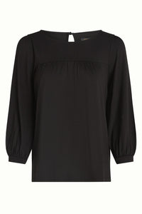 Oberteil King Louie, Style: Luella Top Viscose Light, Farbe: 001- black, *New in*