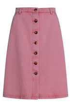 Laden Sie das Bild in den Galerie-Viewer, Rock King Louie, Style: Mary Skirt Colored Denim, Farbe: Mellow Rose, *New in*

