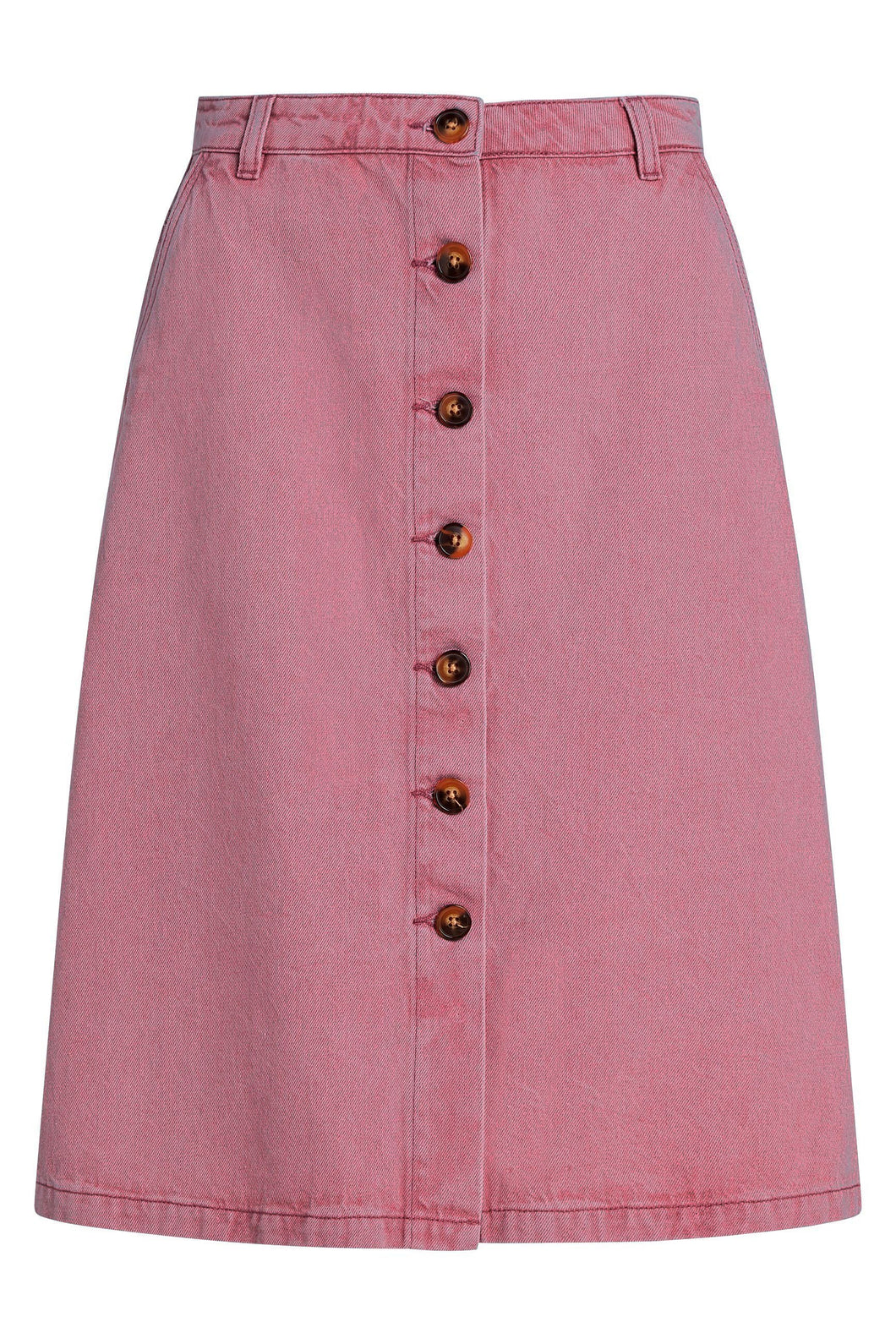 Rock King Louie, Style: Mary Skirt Colored Denim, Farbe: Mellow Rose, *New in*