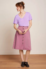 Laden Sie das Bild in den Galerie-Viewer, Rock King Louie, Style: Mary Skirt Colored Denim, Farbe: Mellow Rose, *New in*

