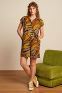 Kleid Tunika King Louie, Style: Mimi Tunic Zolea, Farbe: Sulphur Yellow, *New in*
