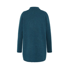 Laden Sie das Bild in den Galerie-Viewer, Strickjacke *mansted, Style: Mitty, Farbe: Dark Aqua, *New in*
