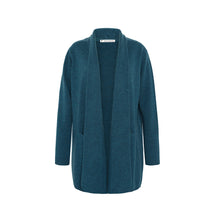 Laden Sie das Bild in den Galerie-Viewer, Strickjacke *mansted, Style: Mitty, Farbe: Dark Aqua, *New in*
