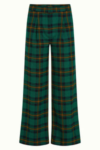 Hose King Louie, Style: Rosa Pants Leeds Check, Farbe: 445-Evening Blue - Leeds Check  *New in*