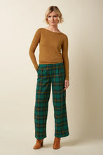 Laden Sie das Bild in den Galerie-Viewer, Hose King Louie, Style: Rosa Pants Leeds Check, Farbe: 445-Evening Blue - Leeds Check  *New in*

