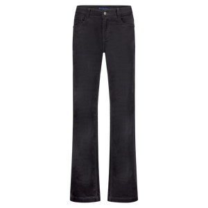 Hose Red Button, Style: Claudette Shiny Cord L32 , Farbe: Lava (Dunkelgrau)  *New in*