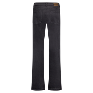 Hose Red Button, Style: Claudette Shiny Cord L32 , Farbe: Lava (Dunkelgrau)  *New in*
