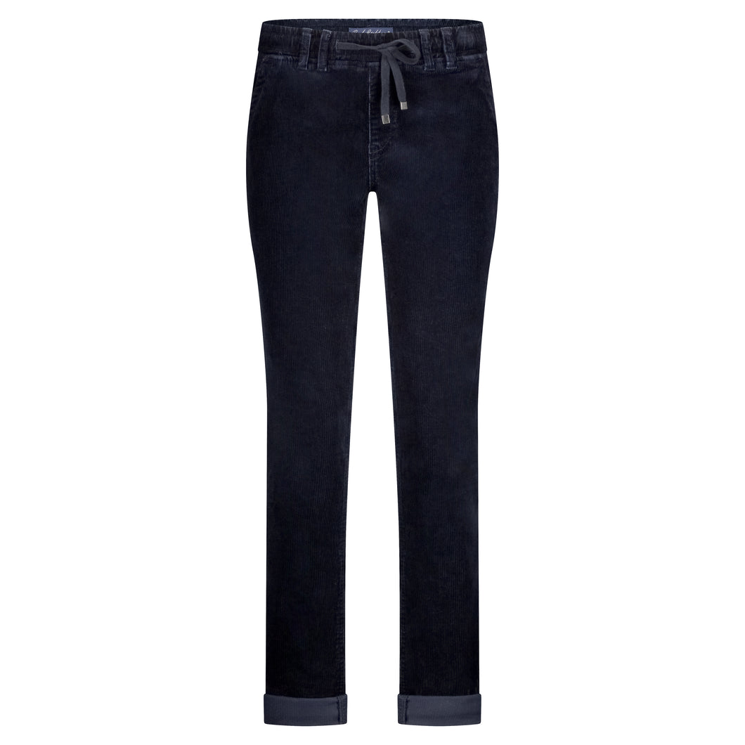 Hose Red Button, Style: Tessy Cord, Farbe: Navy, *New in*