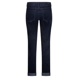 Hose Red Button, Style: Tessy Cord, Farbe: Navy, *New in*