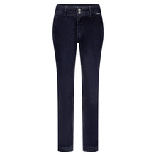 Laden Sie das Bild in den Galerie-Viewer, Hose Red Button, Style: Diana Cord W10, Farbe: Navy *New in*
