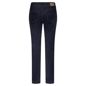 Hose Red Button, Style: Diana Cord W10, Farbe: Navy *New in*