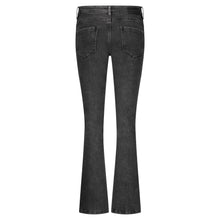 Laden Sie das Bild in den Galerie-Viewer, Hose Red Button, Style: Babette Black Snowwash L31, Farbe: Black Snowwash *New in*
