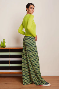 Hose King Louie, Style: Sara Pants Touche, Farbe: Beacon Blue, *New in*