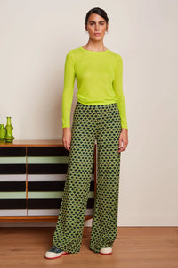 Hose King Louie, Style: Sara Pants Touche, Farbe: Beacon Blue, *New in*