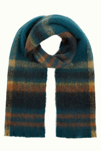 Schal King Louie, Style: Scarf Check, Farbe; Dragonfly Green *Sale*