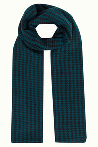 Schal King Louie, Style: Scarf Pied de Poule, Farbe: Dragonfly Green *Sale*