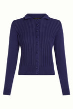 Laden Sie das Bild in den Galerie-Viewer, Strickjacke King Louie, Style: Sofie Cardi Carmi, Farbe: Rhodonite Blue *New in*

