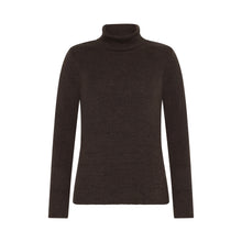Laden Sie das Bild in den Galerie-Viewer, Rollkragen Shirt *mansted, Style: Tilda, Farbe: Dark Brown, *New in*
