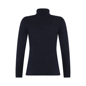 Rollkragen Shirt *mansted, Style: Tilda, Farbe: Navy, *New in*