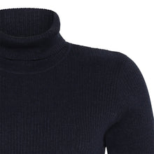 Laden Sie das Bild in den Galerie-Viewer, Rollkragen Shirt *mansted, Style: Tilda, Farbe: Navy, *New in*
