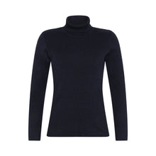 Laden Sie das Bild in den Galerie-Viewer, Rollkragen Shirt *mansted, Style: Tilda, Farbe: Navy, *New in*
