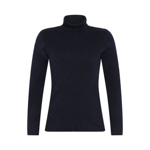 Rollkragen Shirt *mansted, Style: Tilda, Farbe: Navy, *New in*