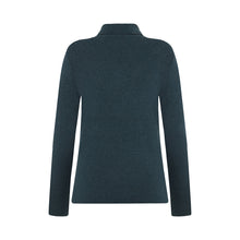 Laden Sie das Bild in den Galerie-Viewer, Rollkragen Shirt *mansted, Style: Tilda, Farbe: Dark Aqua, *New in*
