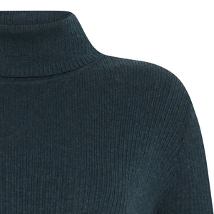 Rollkragen Shirt *mansted, Style: Tilda, Farbe: Dark Aqua, *New in*