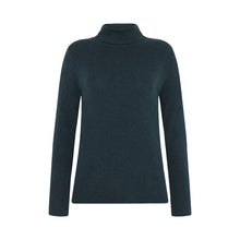 Laden Sie das Bild in den Galerie-Viewer, Rollkragen Shirt *mansted, Style: Tilda, Farbe: Dark Aqua, *New in*
