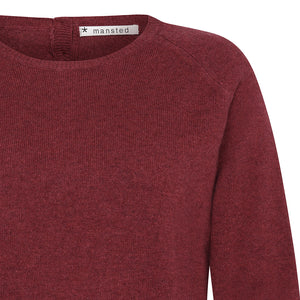 Pullover *mansted, Style: Hattie, Farbe: Ruby, *New in*