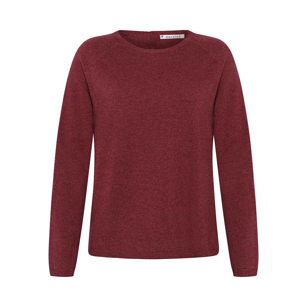 Pullover *mansted, Style: Hattie, Farbe: Ruby, *New in*
