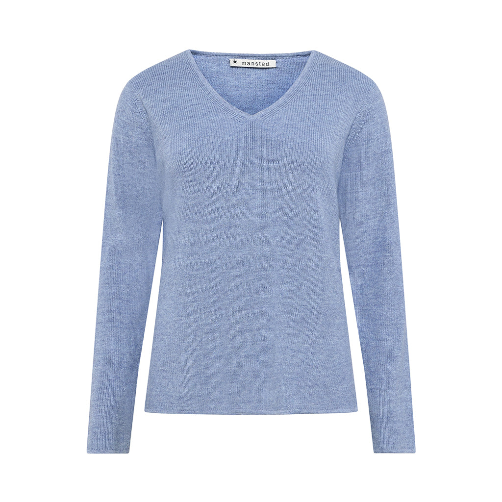 Pullover *mansted, Style: Nerida, Farbe: 91 – Cloud, *New in*