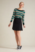 Laden Sie das Bild in den Galerie-Viewer, Rock King Louie, Style: Border Skirt Milano uni black *New in*
