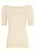 Laden Sie das Bild in den Galerie-Viewer, Shirt King Louie, Style: Audrey Top Cotton Club, Farbe: cream
