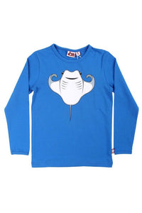 Kinder Langarmshirt, Style: Dyrroar T Blue ROKKE, *new in*